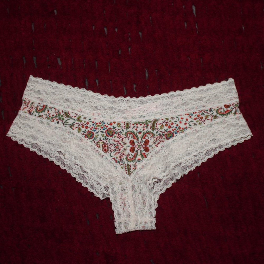Victoria's Secret Floral Print Cheeky
